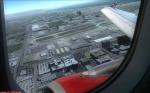 Virgin A320 Wing and Cabin pics